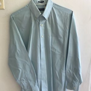 Van Heusen Wrinkle Free light blue shirt
